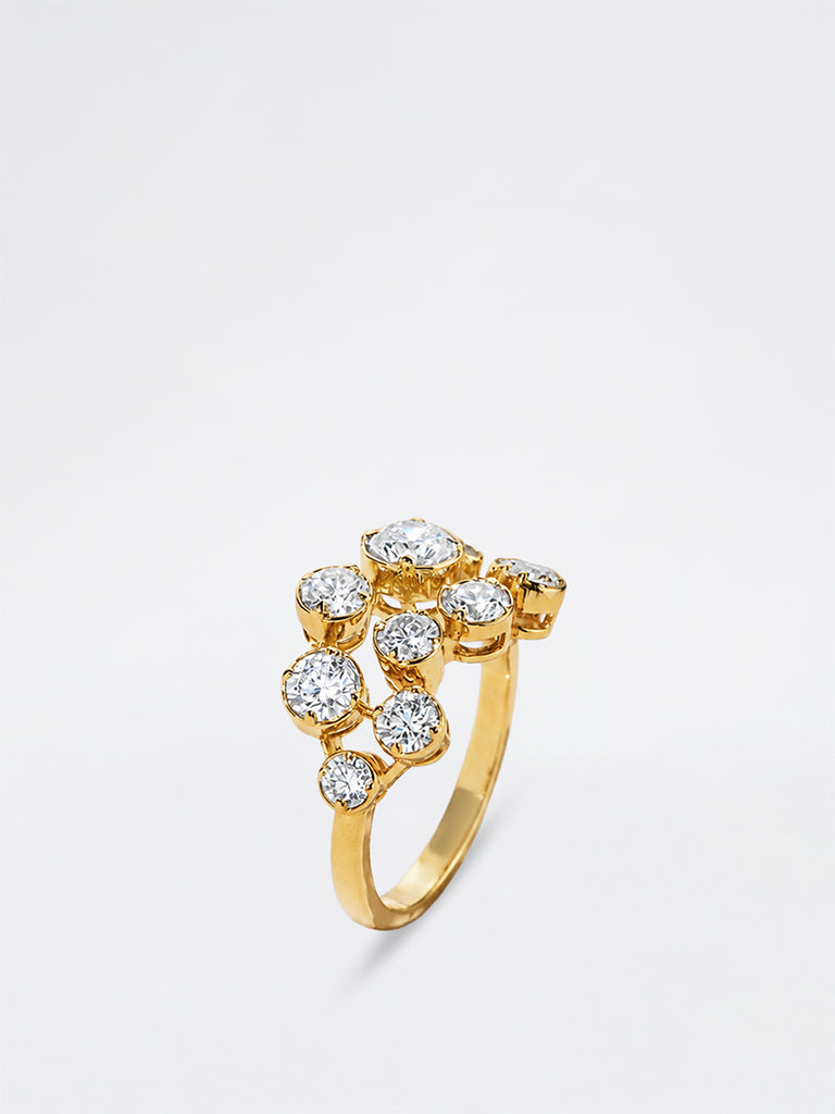 Gold Harmony Lab Diamond Ring
