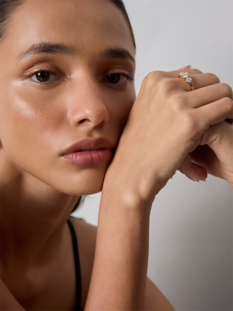 Triple Lab Diamond Ring