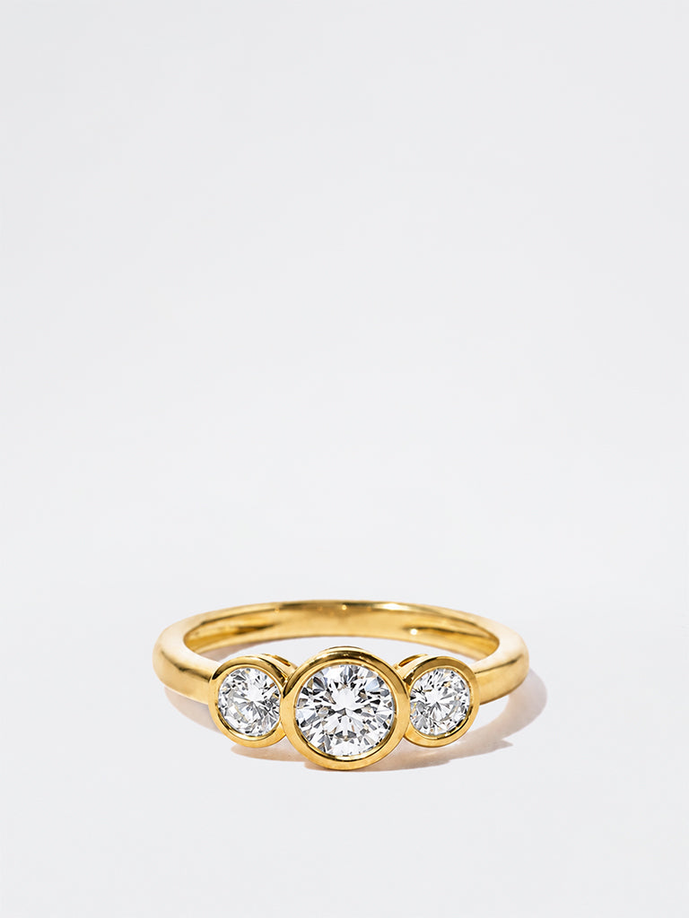 Triple Lab Diamond Ring