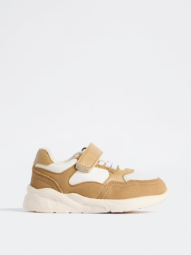 Yellow Brown Sneakers