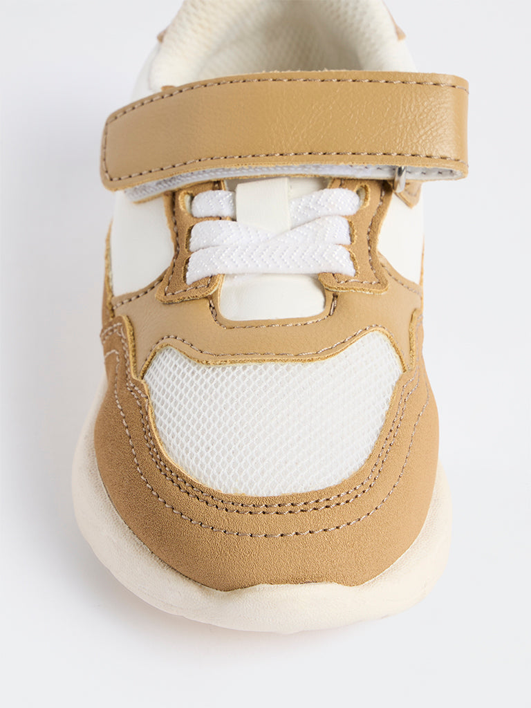 Yellow Brown Sneakers