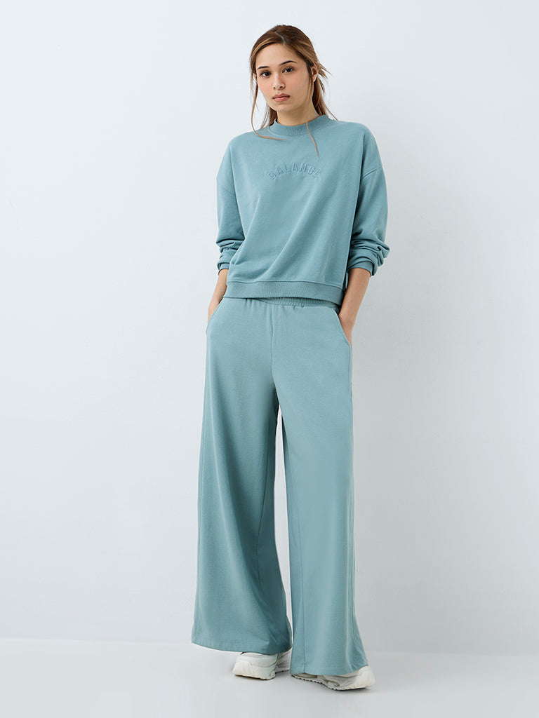 Nuoflexx Aqua Solid High-Rise Track Pants