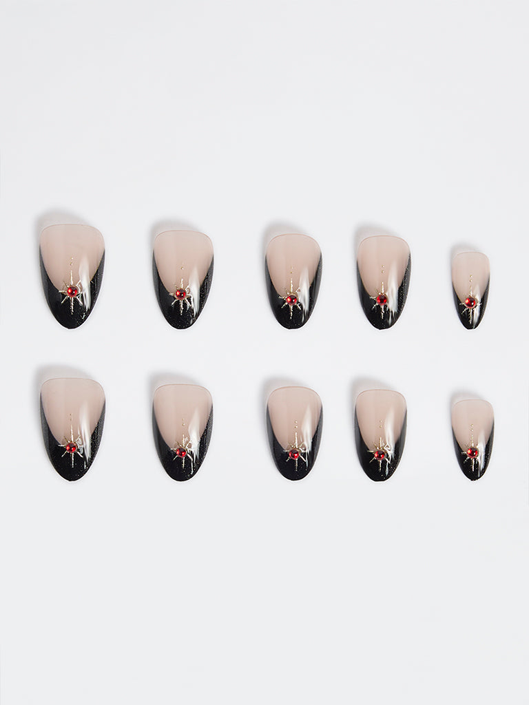 Studiowest Press and Go Blush Star Printed Press-On Nails Set