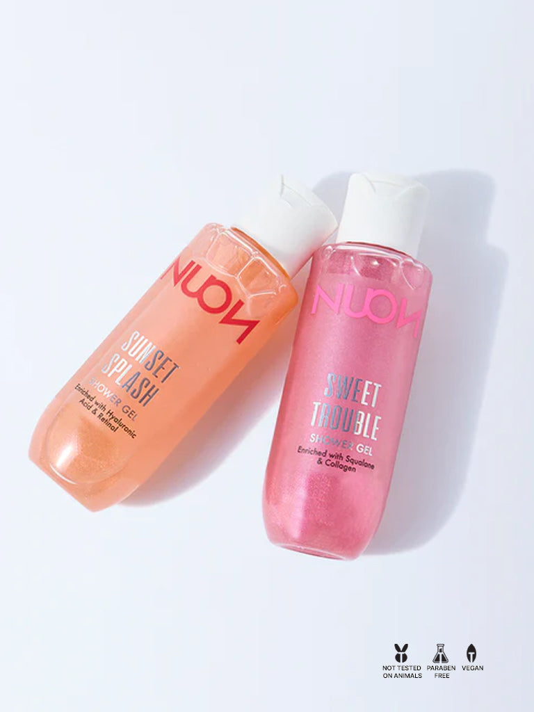 Nuon Sunset Splash Shimmer Shower Gel - 100 ml