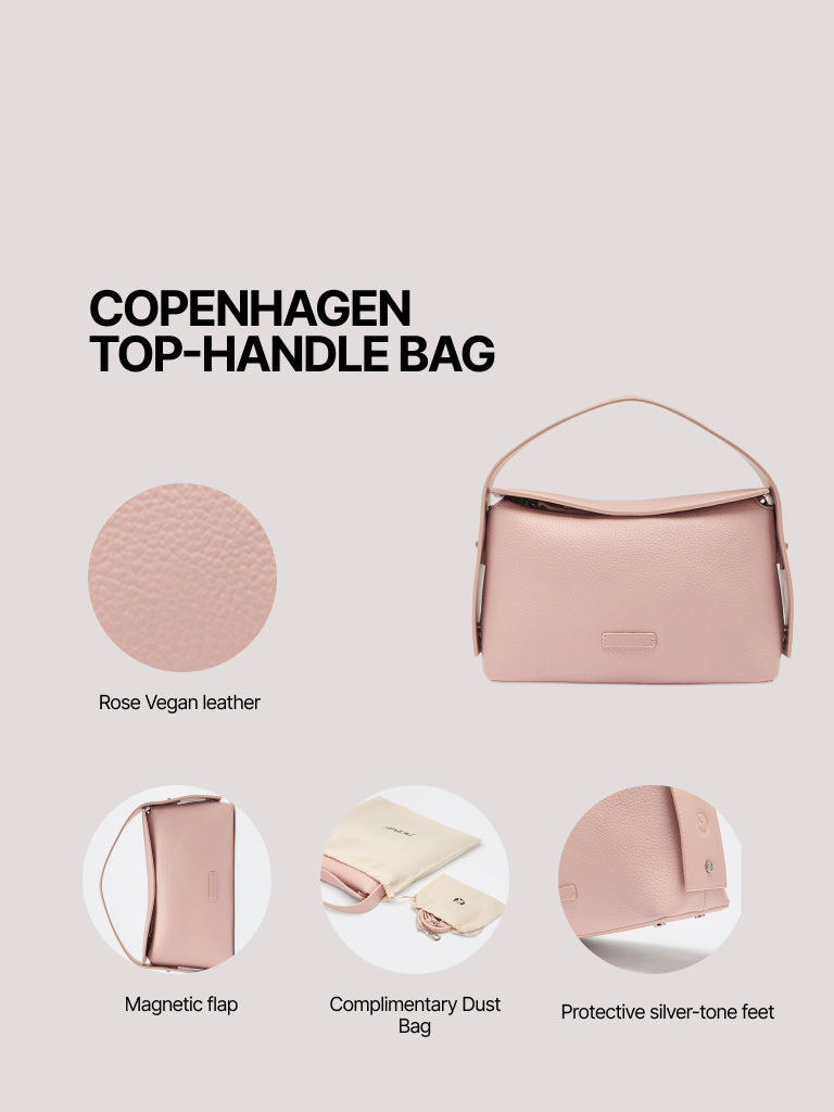 Pome Luxe Copenhagen Top Handle Bag
