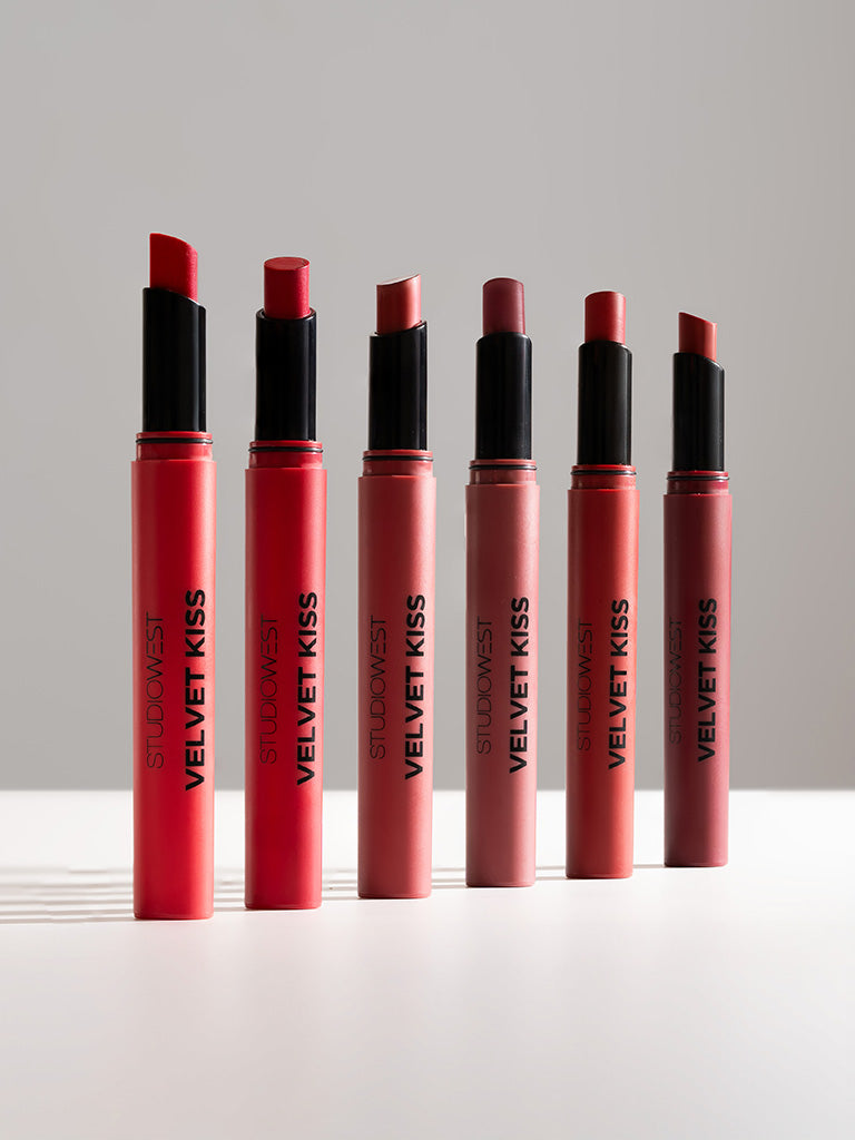 Studiowest Velvet Kiss Slim Stick Love Potion P-03 Lipstick - 2 gm