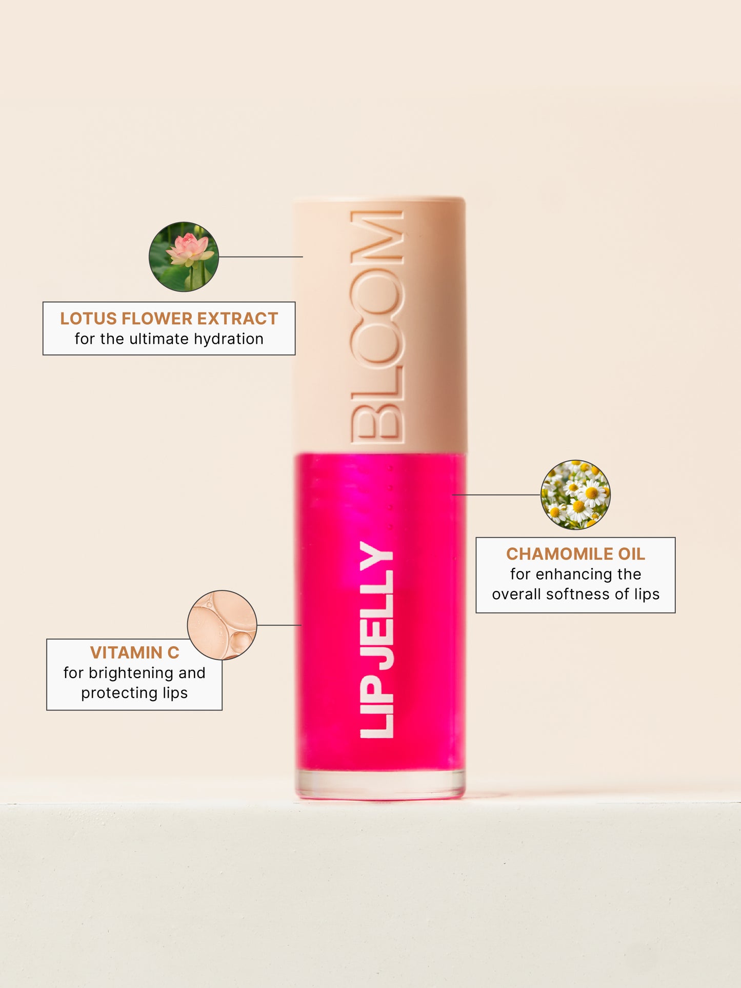 Studiowest Bloom Pink 02 Sweetpea Lip Jelly - 6.5 gm