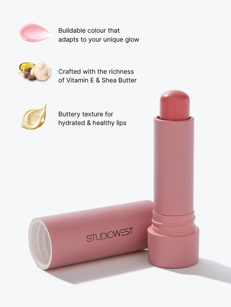 Studiowest Tinted Lip Balm Bloom - 4.2 gm
