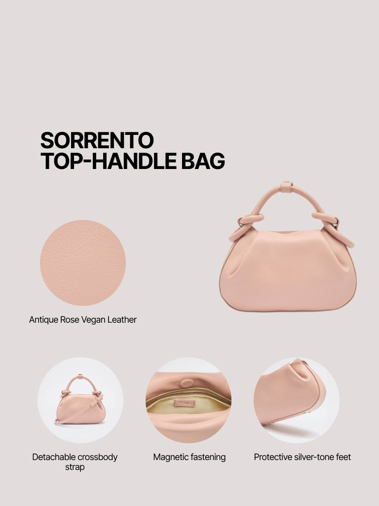 Pome Luxe Sorrento Top-Handle Bag