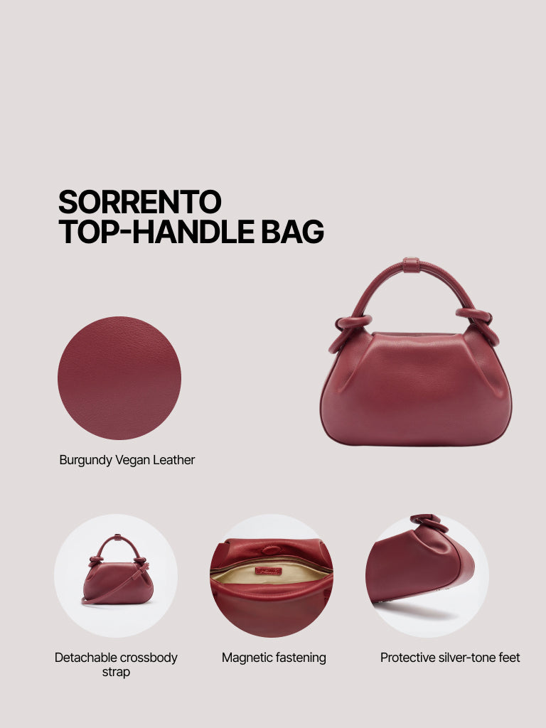 Pome Luxe Sorrento Top-Handle Bag