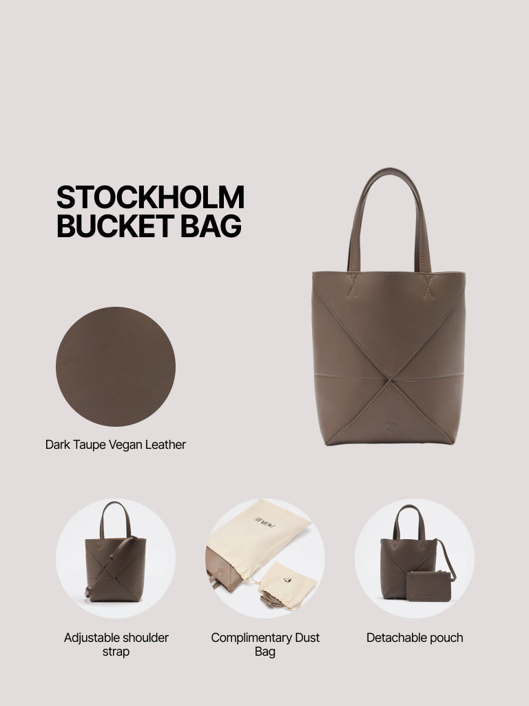 Pome Luxe Stockholm Bucket Bag