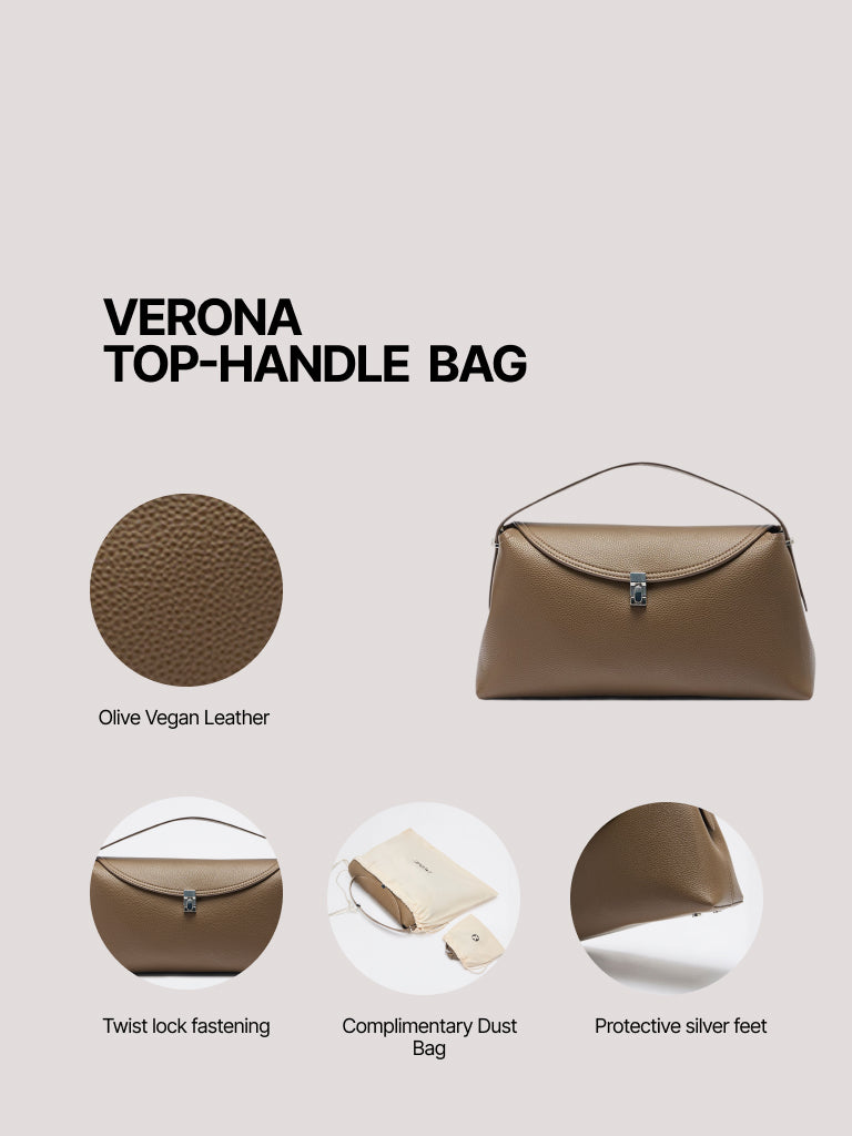 Pome Luxe Verona Top-Handle Bag