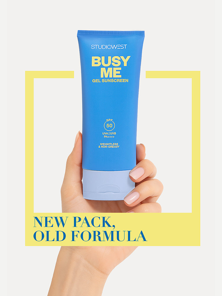 Studiowest Busy Me SPF 50 PA++++ Gel Sunscreen - 50 gm