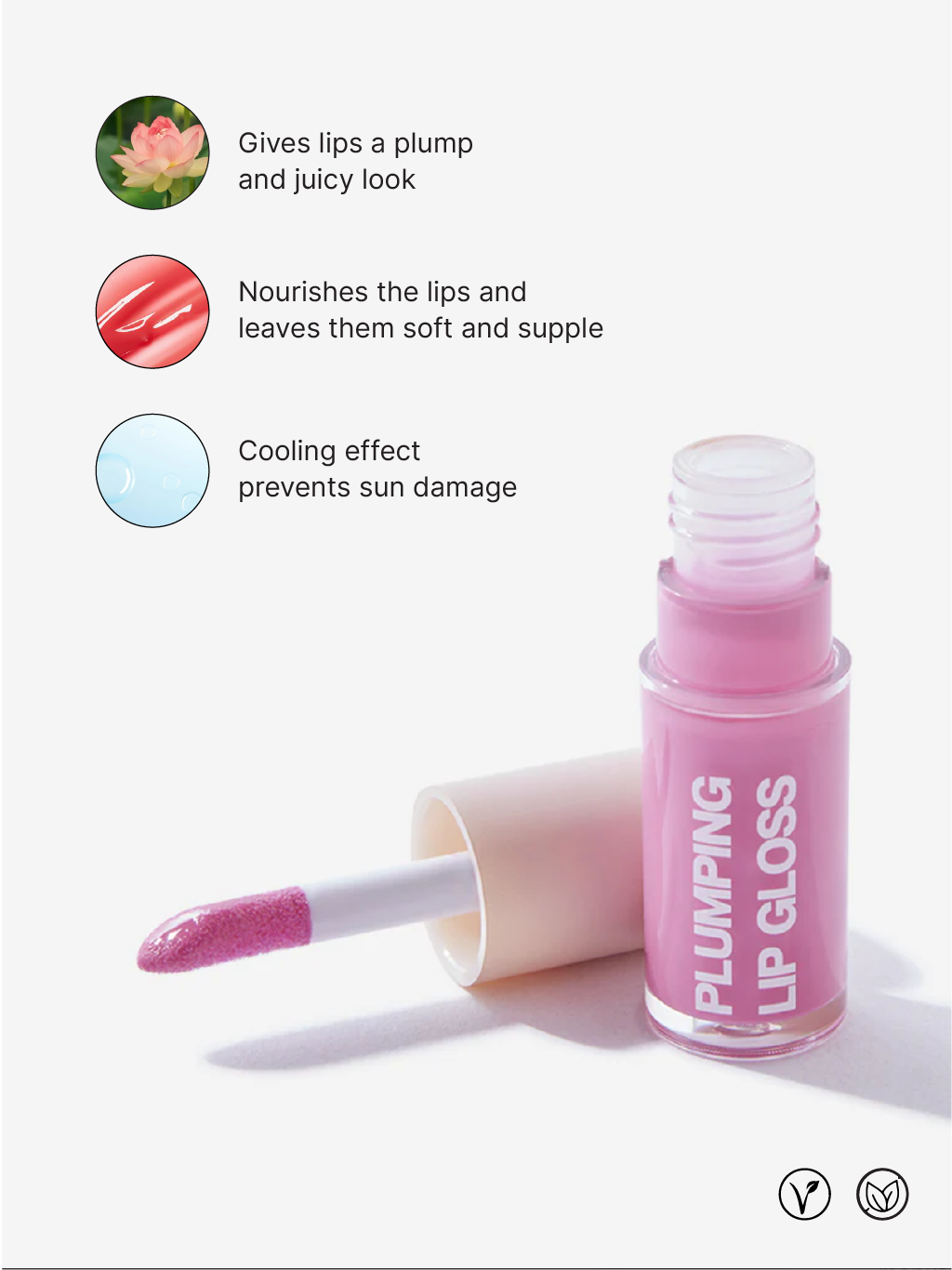 Studiowest Bloom Pink 08 Fuchsia Lip Gloss - 7 gm