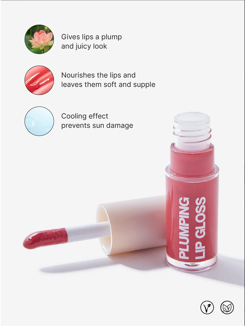 Studiowest Bloom Maroon 09 Fireball Lip Gloss - 7 gm