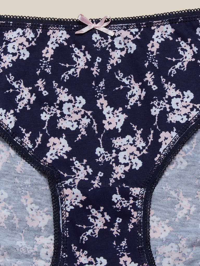 Wunderlove 4-Pack Cotton Bikini Briefs